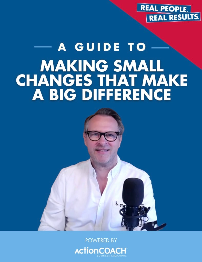 A Guide to Making Small Changes That Make a Big Difference